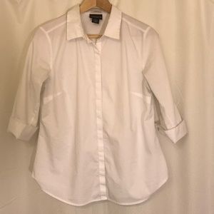 White button down shirt